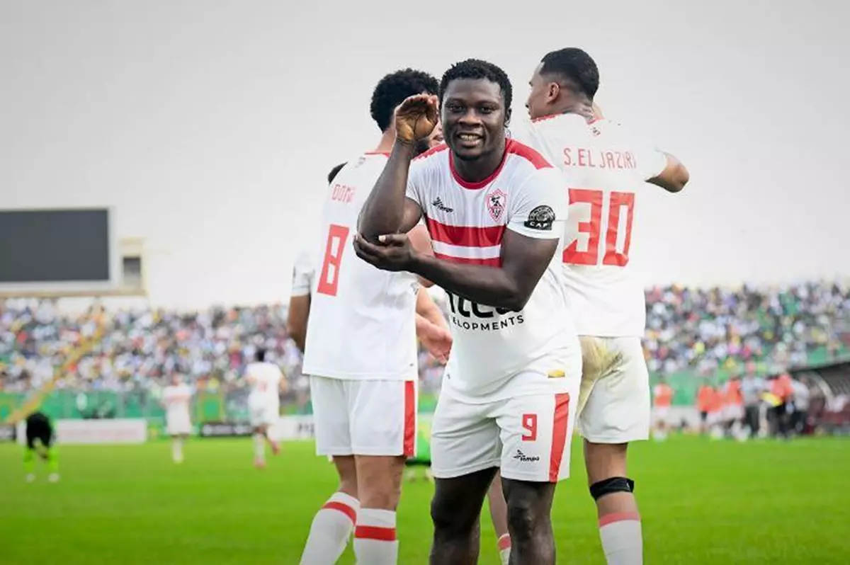 تطبيق الزمالك يعلن انتهاء أزمة مستحقات سامسون أكينيولا