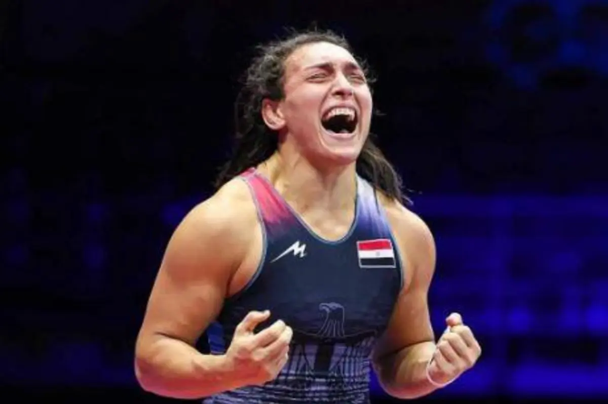مصارعة.. سمر حمزة تتوج بالميدالية الذهبية في دورة ألعاب البحر المتوسط 