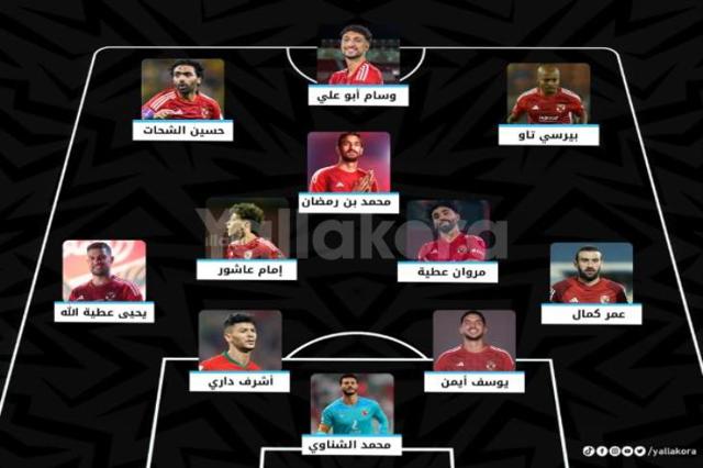 داري يصل في انتظار بن رمضان.. 4 تشكيلات محتملة للأهلي بالموسم الجديد