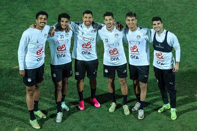 نيو لوك إمام عاشور وعلامة النصر.. منتخب مصر يواصل استعداداته لأمم أفريقيا 2025 (صور)