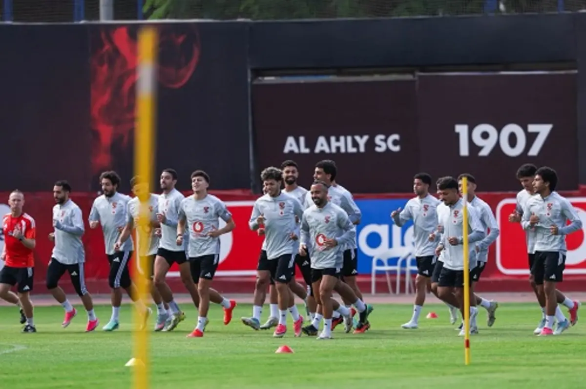 أقطاي يواصل برنامجه التأهيلي.. الأهلي يستأنف تدريباته استعدادًا لمواجهة المقاولون العرب 