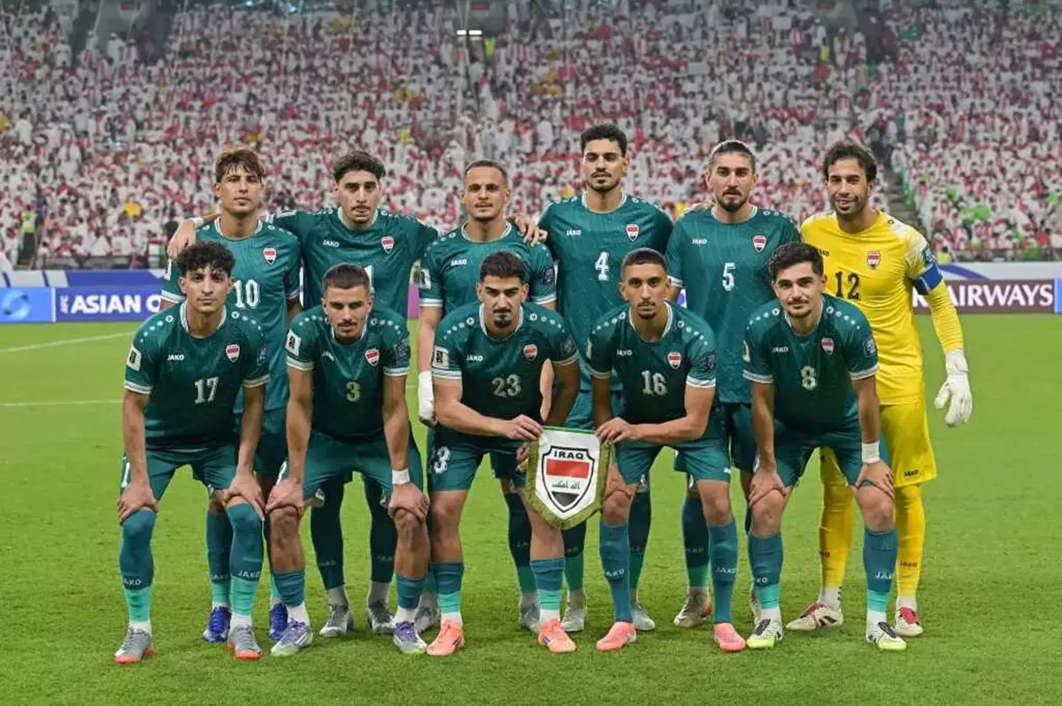 منتخب العراق خلال الاستعدادات