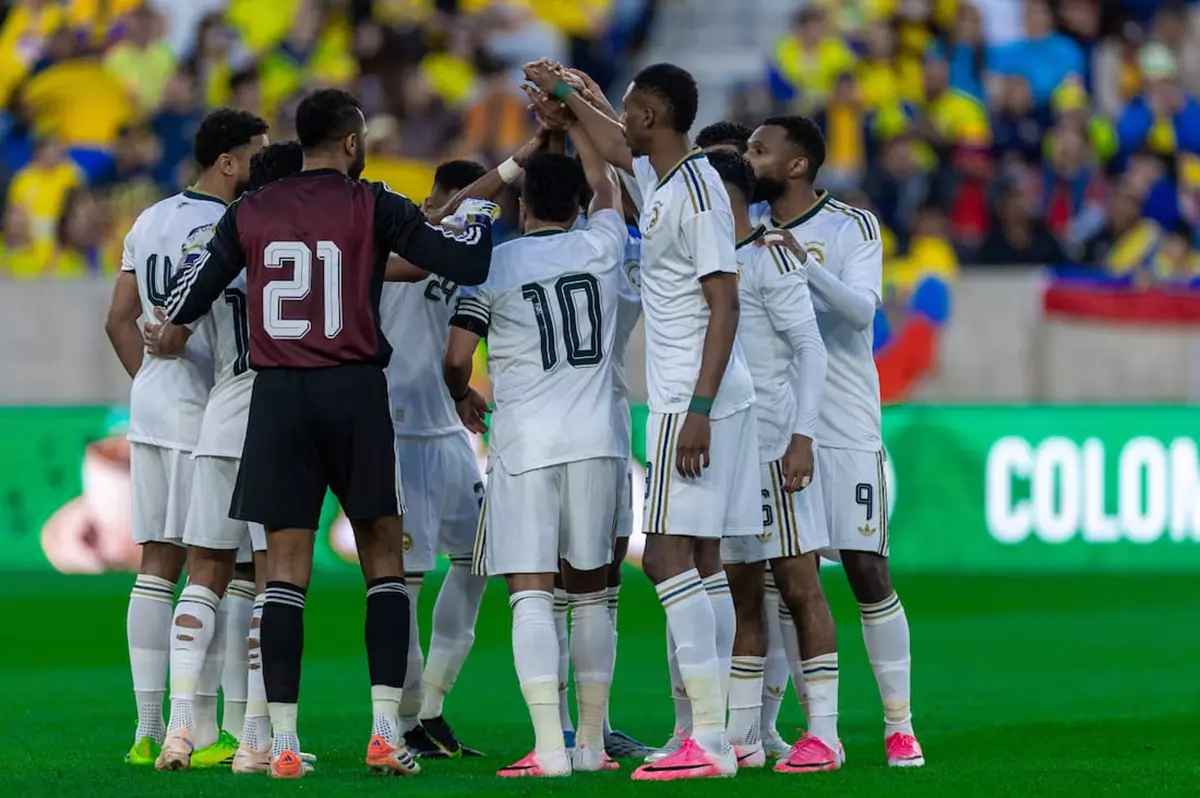 تدريبات المنتخب السعودي
