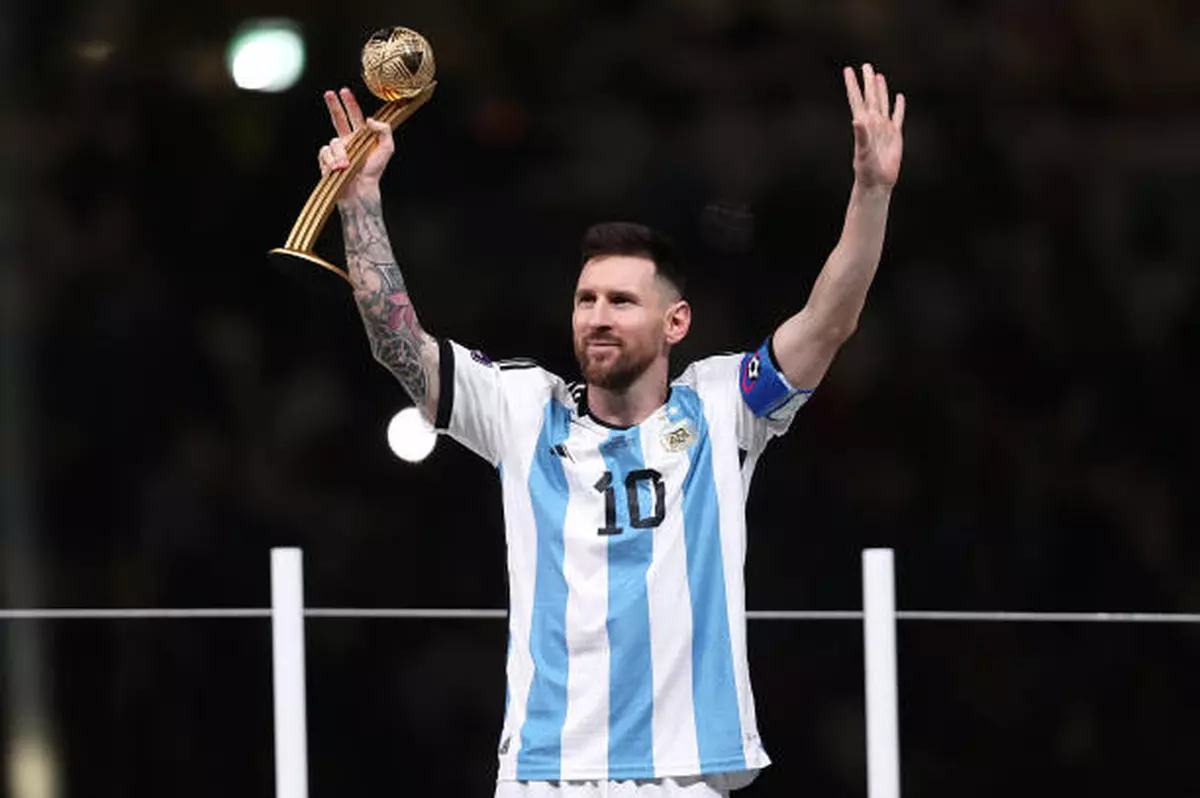 Photo: يلاكورة Le triplé de Lionel Messi et l'égalité du record historique