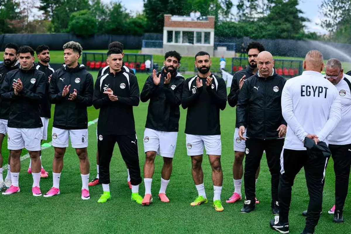 حضور جماهيري كبير في مران منتخب مصر