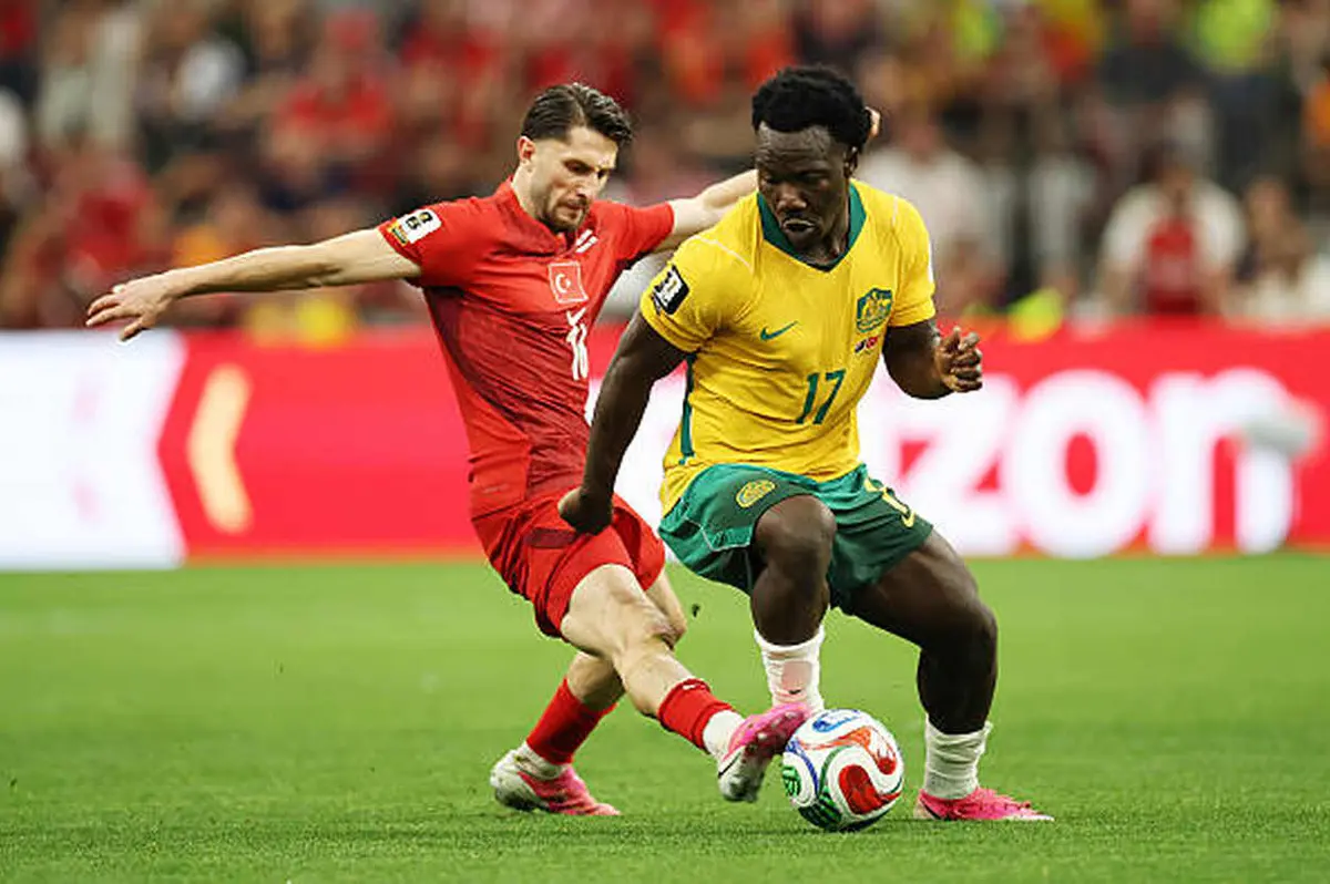 أرقام من مباراة تركيا وأستراليا في كأس العالم