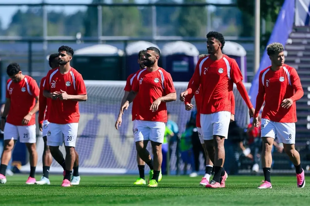 منتخب مصر يخوض تدريبات استشفائية استعدادا لنيوزيلندا