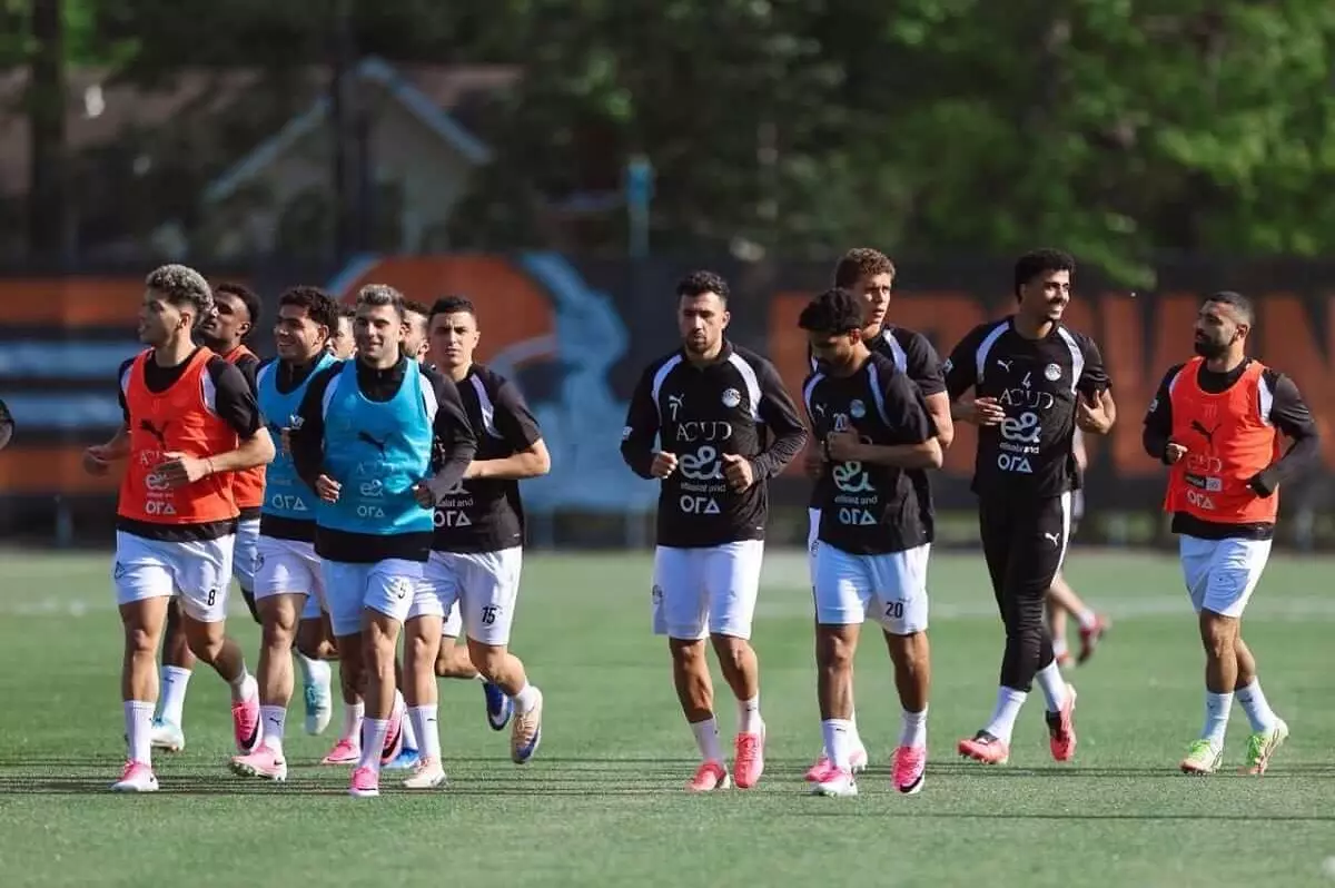 منتخب مصر يخوض مرانه الرئيسي بولاية أوهايو الأمريكية