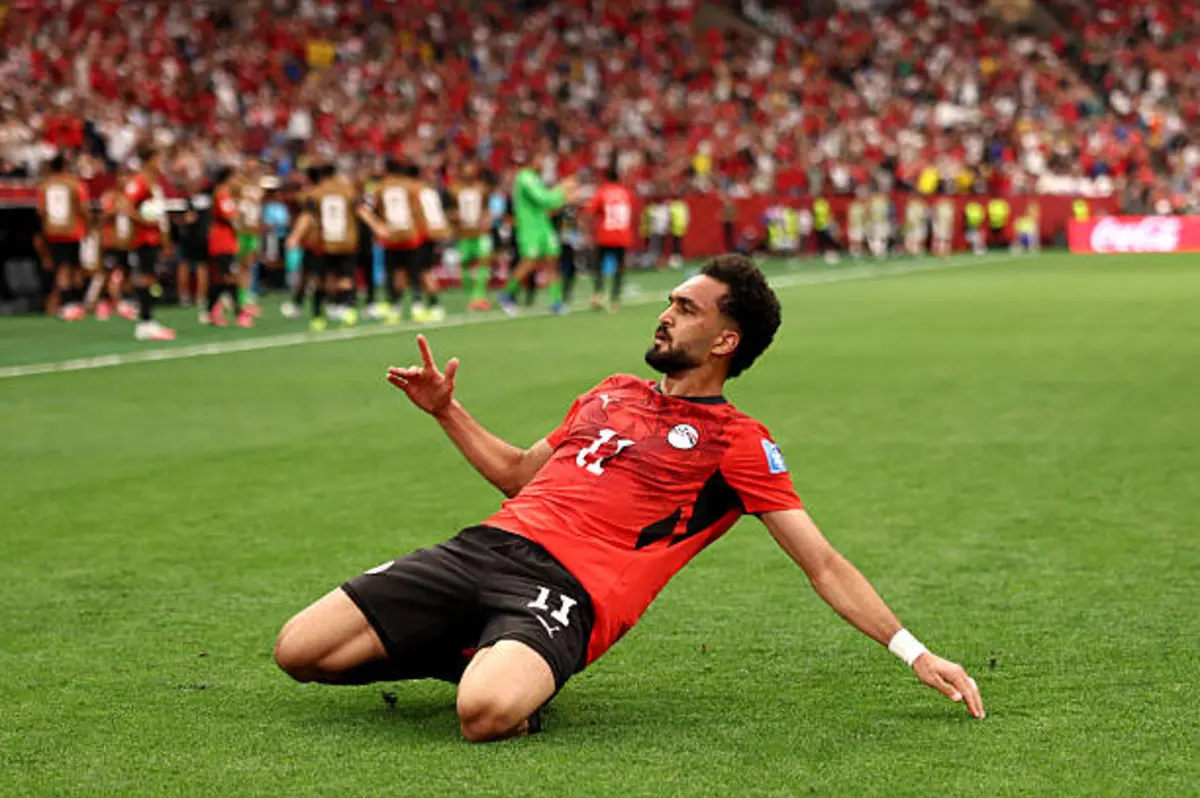 رهان حسام حسن دائمًا رابح مع منتخب مصر