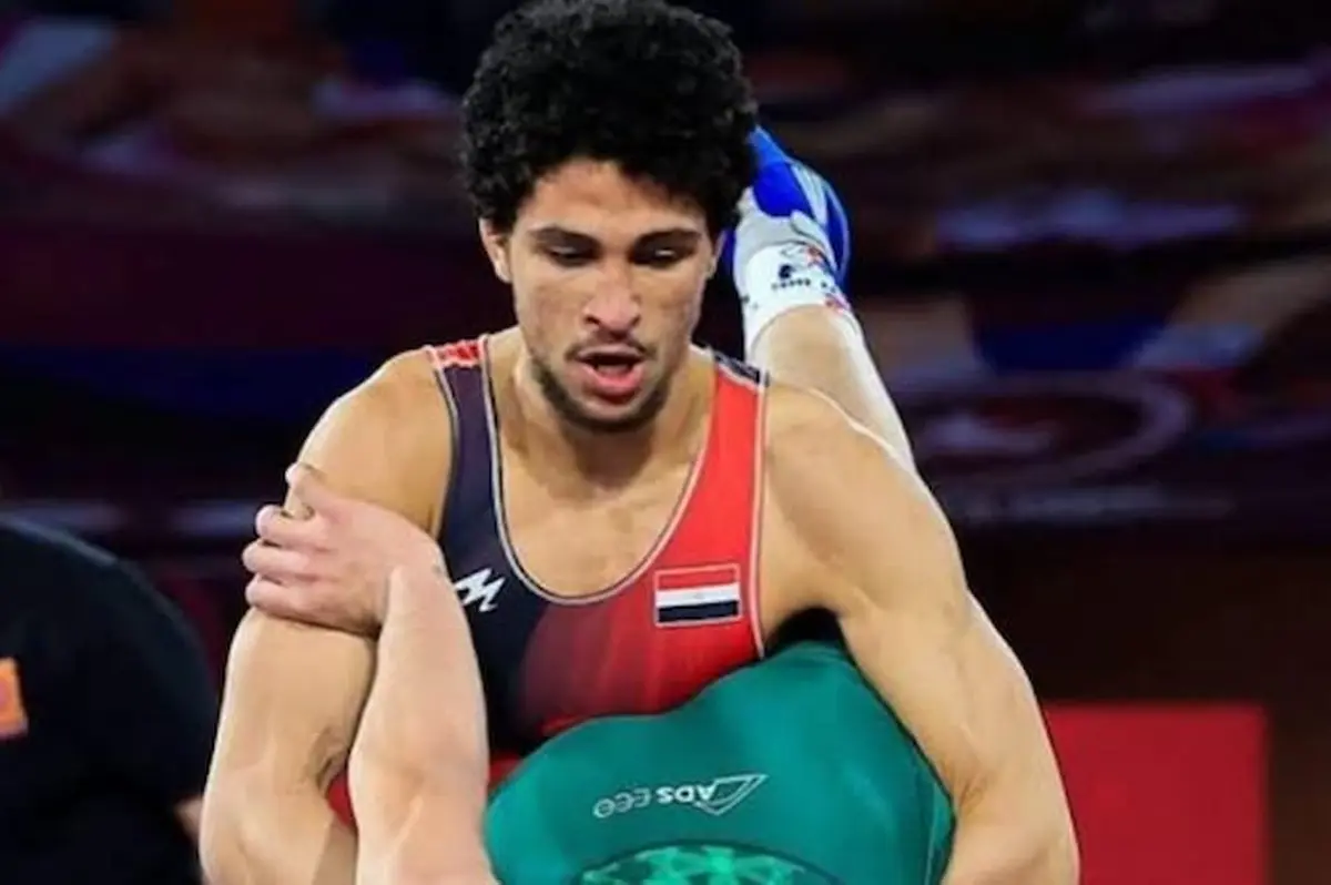 ذهبية ثانية لمصر.. محمد حسن يتوج ببطولة المصارعة الرومانية في ألعاب البحر المتوسط 