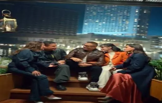 إعلان أورانج – (عمرو دياب مع أبنائه)